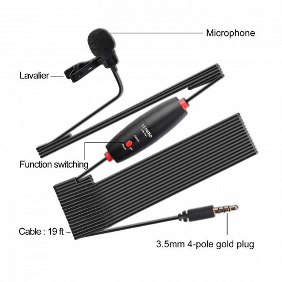 LENSGO LYM-DM1 Double Single Microphone